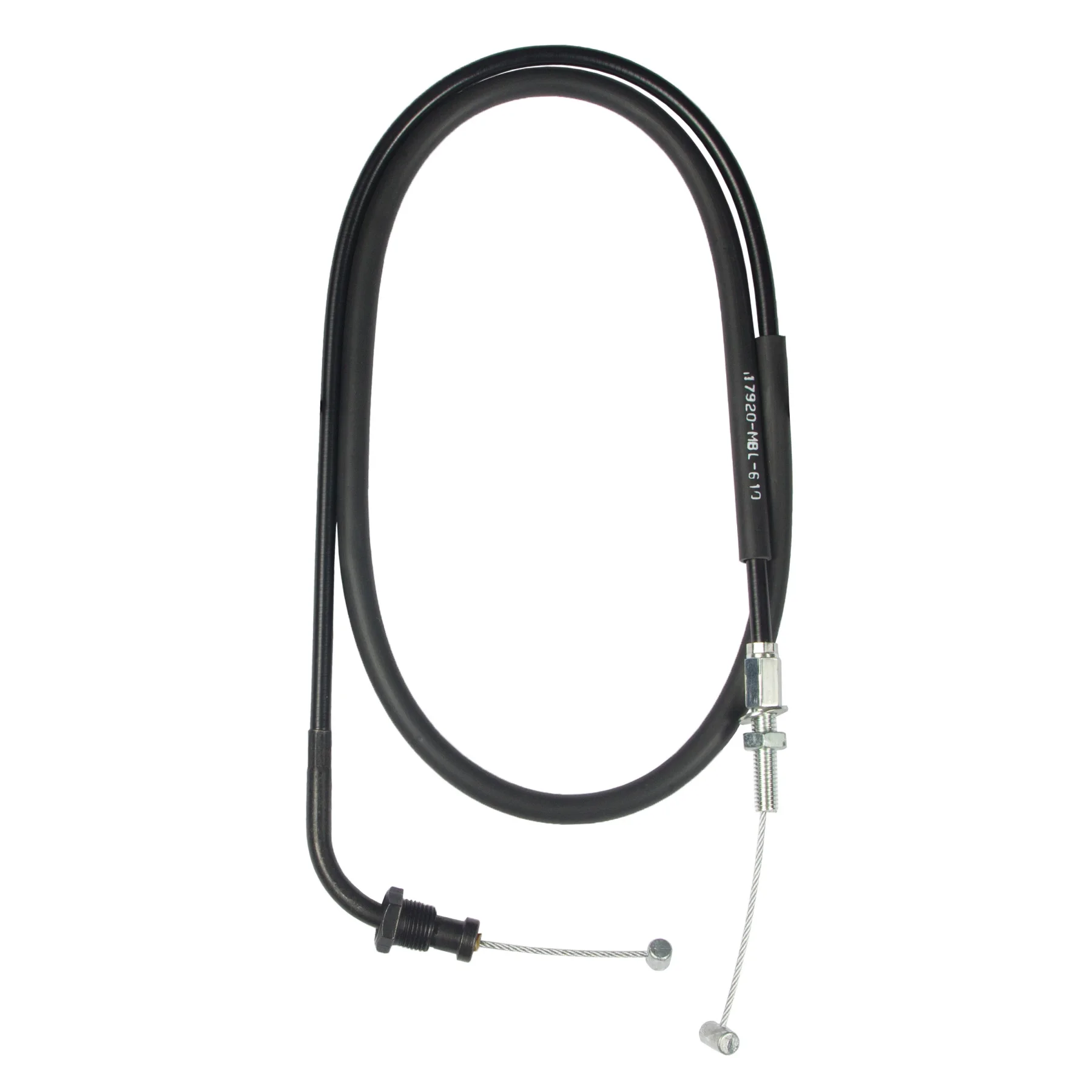 Motomaster 17920-Mbl-610 Cavo Acceleratore B (Vicino) Per Honda Nt 650 V Deauville Cbs (2002-2005)