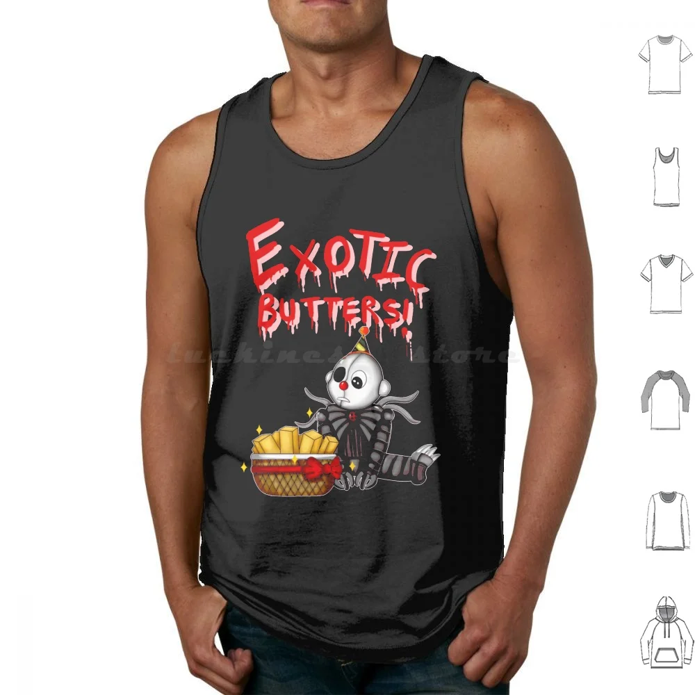 Ennard S Exotic Butters Canotte Gilet Senza Maniche Ennard Animatronic Exotic Butters Cute Fnaf Sister Location