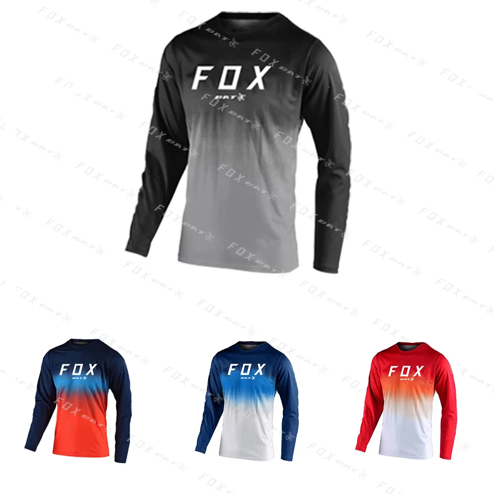 Downhill Cross Country Dh Off Road Mountainbike Bat Fox Mtb Jersey Motocross Mountain Enduro Abbigliamento Da Ciclismo