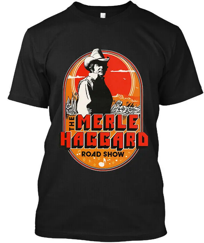 The Merle Haggard Road Show American Country Singer T-Shirt S-3Xl