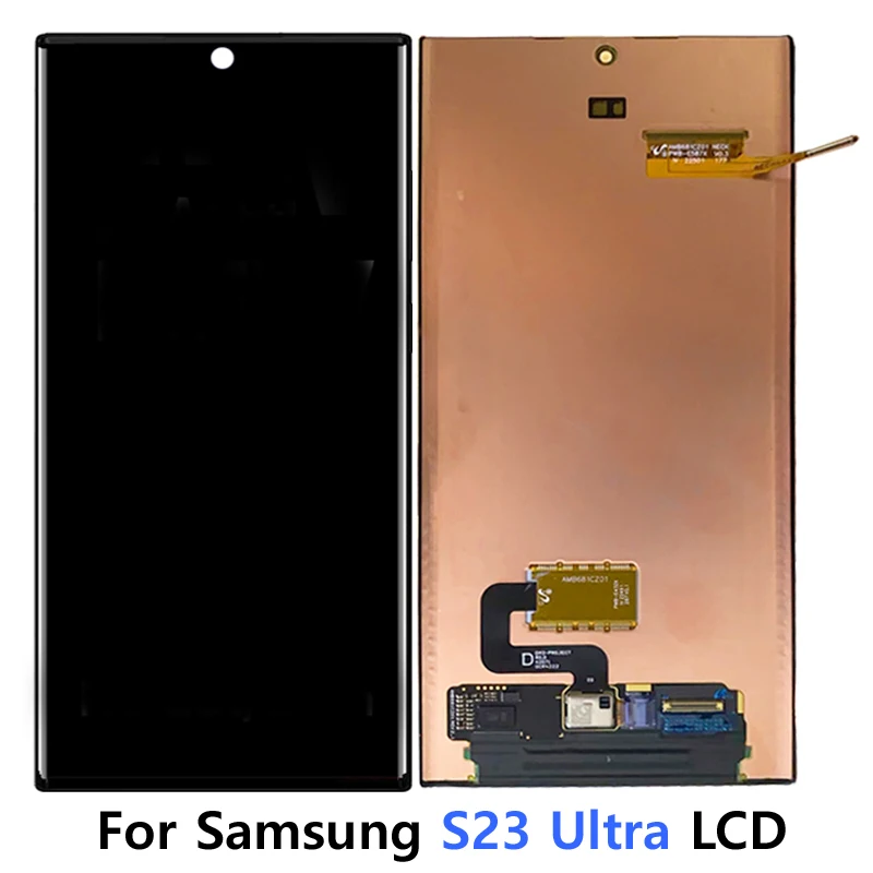 6.8 ''S23 Ultra Lcd Per Samsung S23 Ultra Lcd Screentouch Digitizer S23 Ultra 5G Display S918 S918B S918U Display