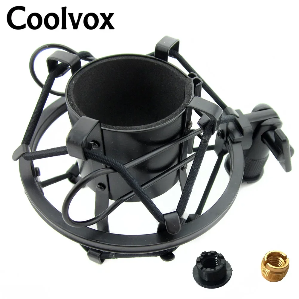 Materiale Metallico Universale Microfono Shock Mount Shockmount Misura Per Bm Bm700 Condensatore Microfono Wired Microfono Della Culla Del Supporto