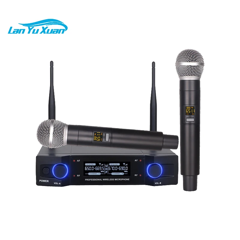 Xtuga Wt-12 Miglior Servizio Microfono Wireless Digitale Portatile Karaoke Microfono Inalambrico Profesional