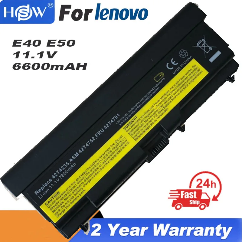 Batteria A 9 Celle Per Lenovo Thinkpad L512 L412 L520 E425 E520 E525 W520 T410 T420 T510 T520 42 T4751 W510 W520 Sl410 Sl510 E40