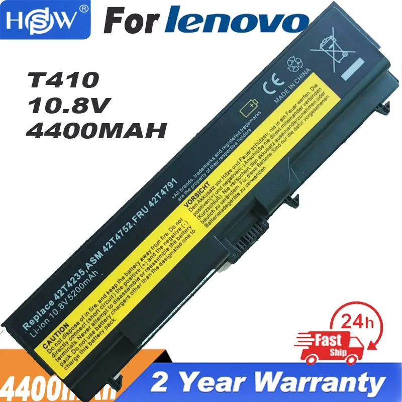 55 + Batteria Per Laptop Per Lenovo Thinkpad L512 L412 L520 E425 E520 E525 W520 T410 T420 T510 T520 42 T4751 W510 W520 Sl410 Sl510 E40