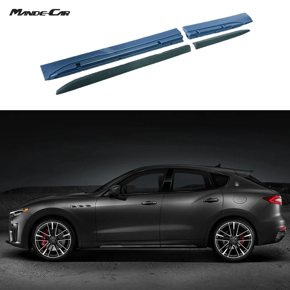 Gonna Laterale Stile Trofeo Per Maserati Levante Gt 2016-2023 Levante Modena Kit Carrozzeria In Fibra Di Carbonio