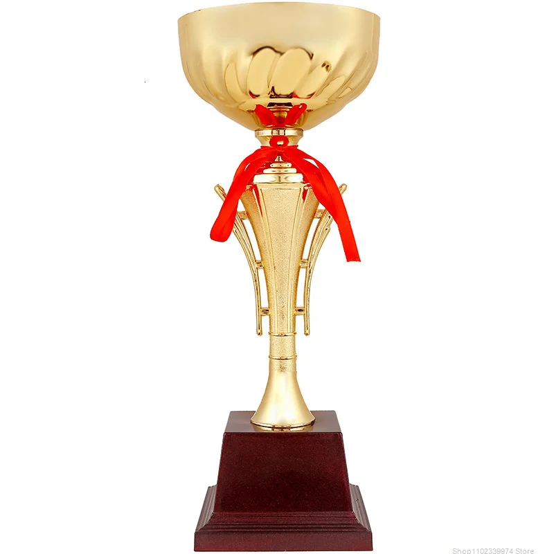 Personalizzato Top Trophy Cup Golden Trophy Award Craft For Competition Sports Game Winner Souvenir Cup Trophy Award Trofeos