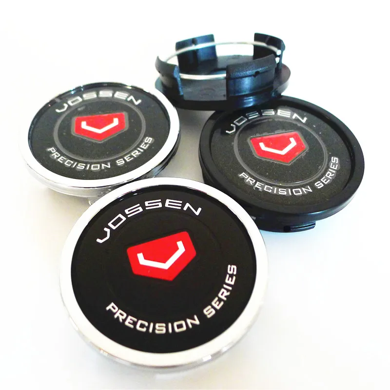 4 Pezzi 58Mm 52Mm Per Vossen Car Wheel Center Hub Cap Styling Cover 50Mm Emblem Badge Sticker
