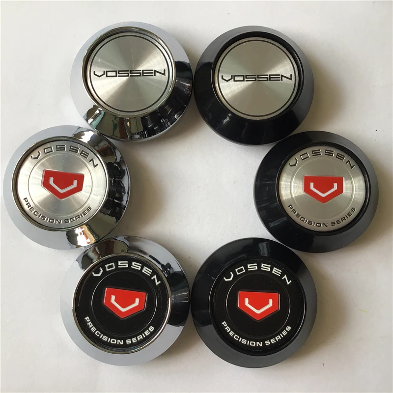 4 Pz 68Mm Per Vossen Wheel Center Hub Caps Car Styling Cover 45Mm Emblem Badge Logo Auto Cerchi Cover Accessori