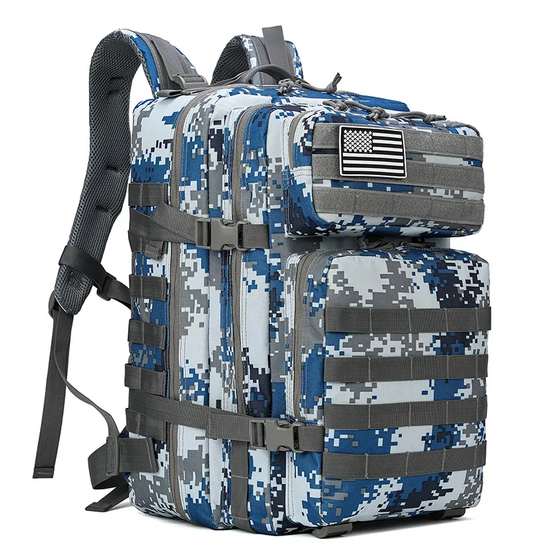 45 50L Uomo Zaini Tattici Borse Da Viaggio Militari Army Outdoor 3P Assault Pack Edc Molle Pack Per Borsa Da Caccia Trekking