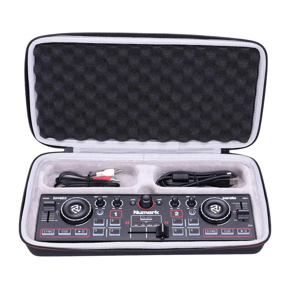 Ltgem Eva Impermeabile Per Il Trasporto Hard Case Per Numark Dj2Go2/Tasca Controller Dj