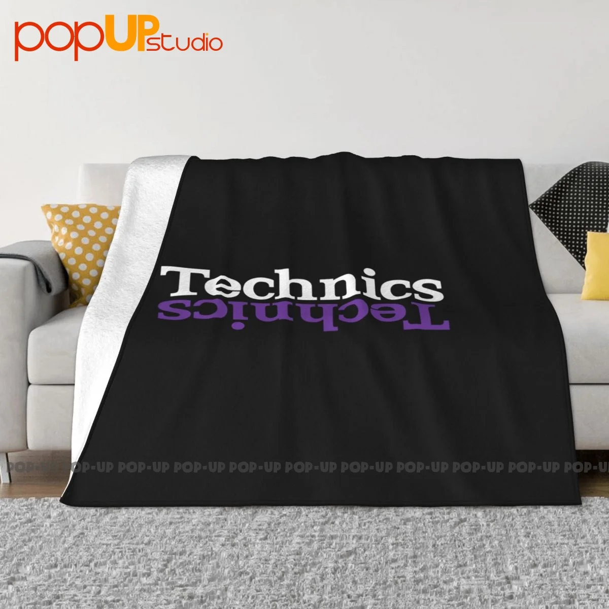 Technics Rane Vestax Serato Dj Hip Hop Shure Pioneer Numark Vinyl Music Coperta Velluto Microfibra Skin Friendly