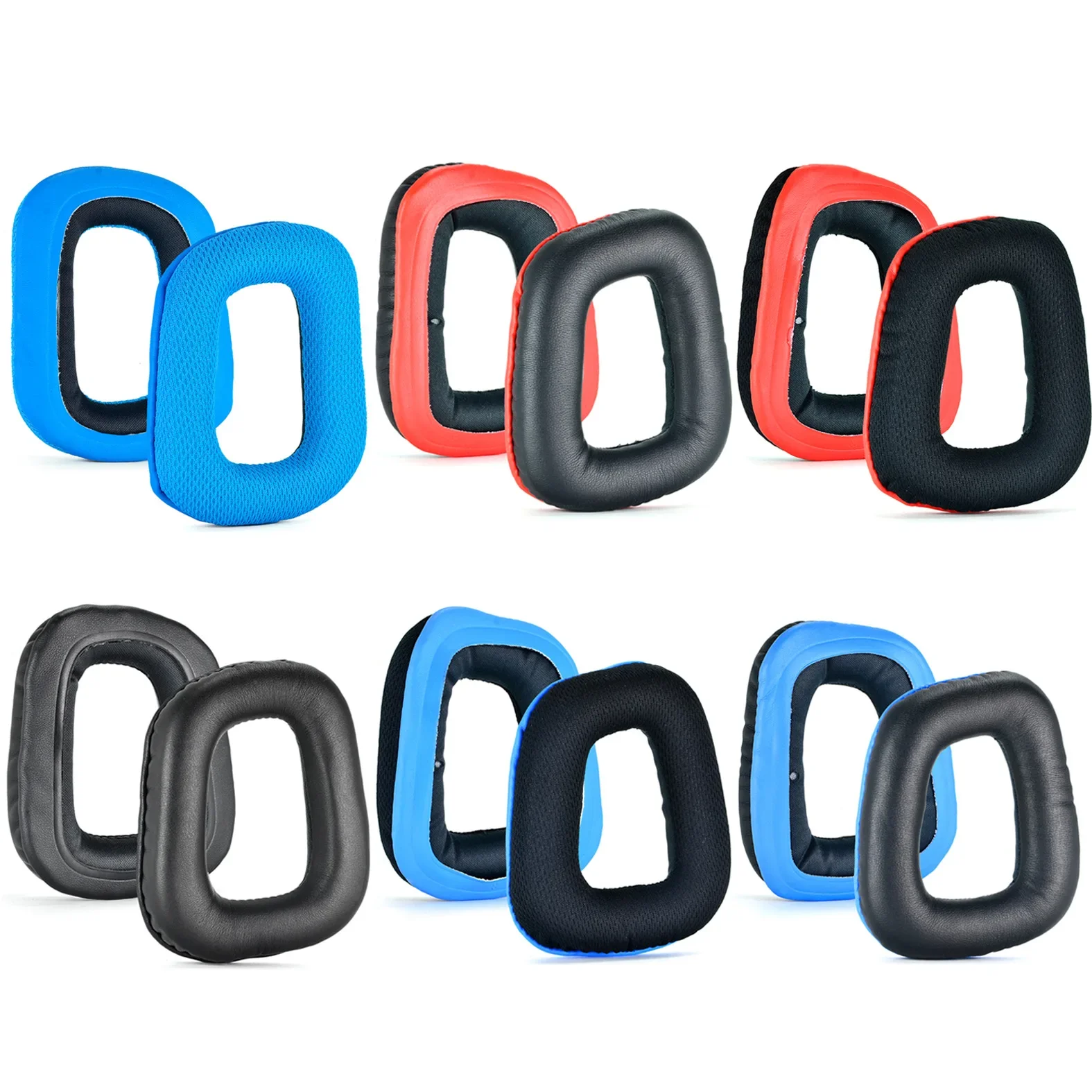 Cuscinetti Auricolari Di Ricambio Per Logitech G435 G930 G430 F450 Cuffie Cuffie Cuffie Auricolari Con Custodia In Pelle