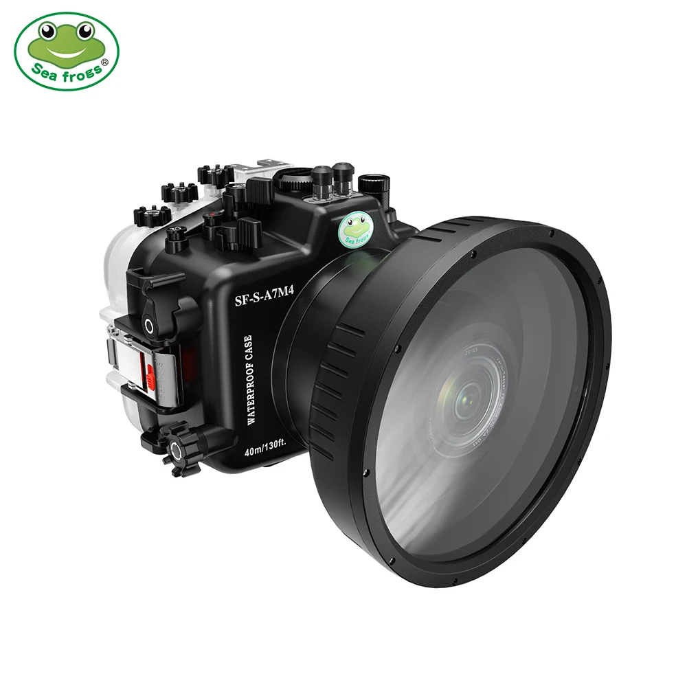 Seafrogs Scuba Diving Custodia Per Fotocamera Per Sony A7 Mark Iv A7 Iv Custodia Per Fotocamera Impermeabile Subacquea Accessori Per La Fotografia