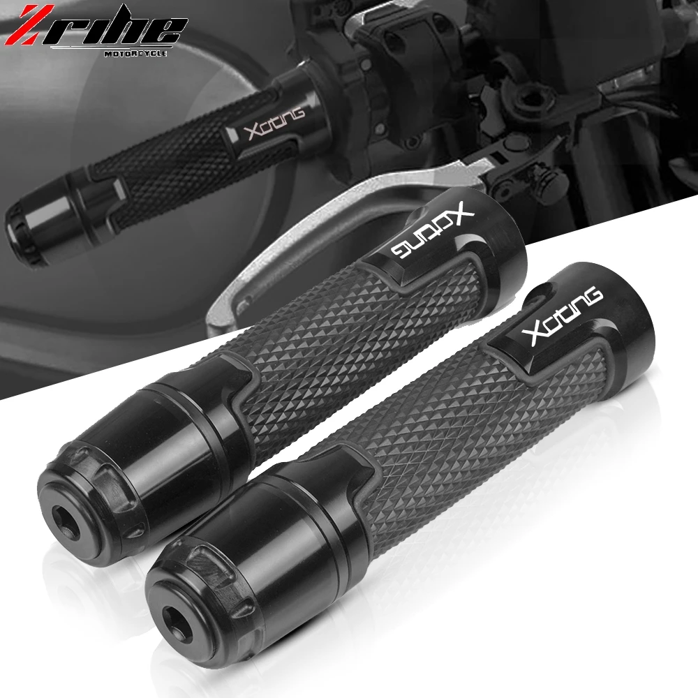 Per Kymco Xciting Nuovo Con Logo Xciting Moto Maniglia Grip Ends Manopole Del Manubrio Per Kymco Xciting 250 300 350 400 400S 500