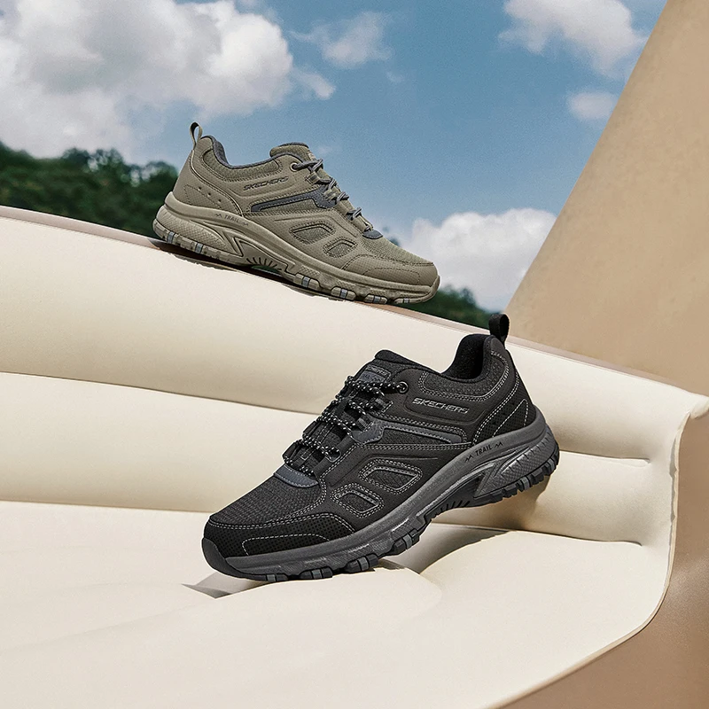 Scarpe Skechers Per Uomo "Go Trail" Scarpe Da Esterno Urbane, Scarpe Da Ginnastica Grosse Da Uomo Comode, Morbide E Fresche