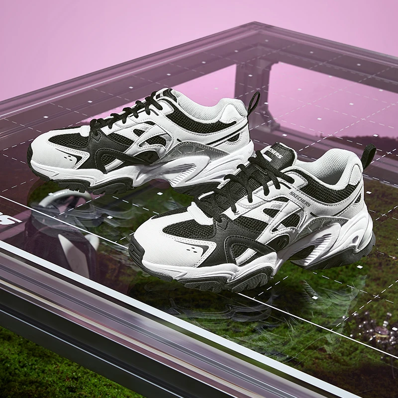 Scarpe Skechers Per Uomo "Stamina V2" Scarpe Da Papà, Scarpe Da Esterno Classiche Retrò, Scarpe Da Ginnastica Da Uomo Comode E Traspiranti