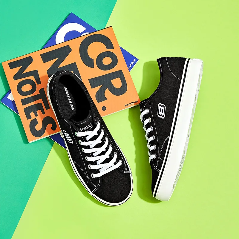 Skechers "So Cal" Scarpe Di Tela Da Donna, Antiscivolo, Resistenti All'Usura, Leggere, Traspiranti