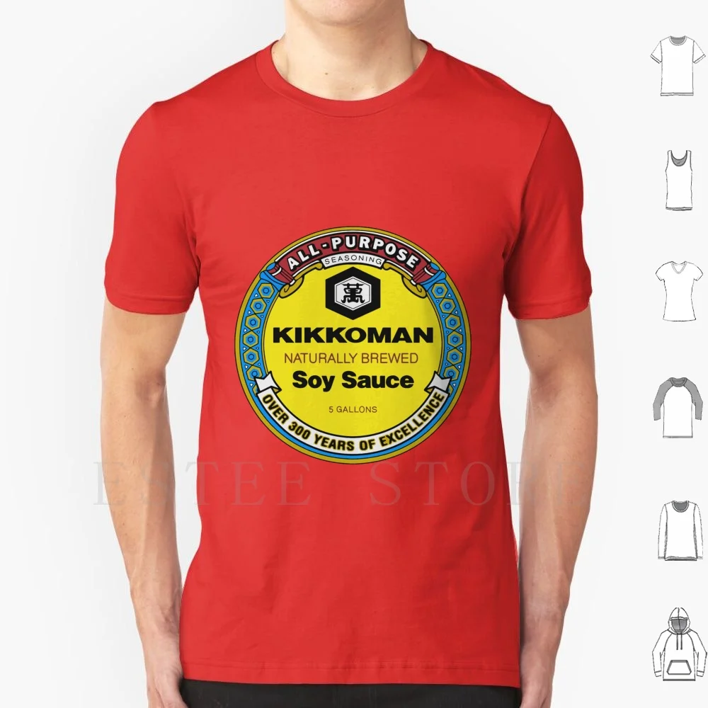 All-Purpose-Kikkoman Salsa Di Soia Maglietta Estiva Cotone Uomo Stampa Fai Da Te Kikkoman Trump Corsetto Leather Schott Peacoat Wvu Gamberetti