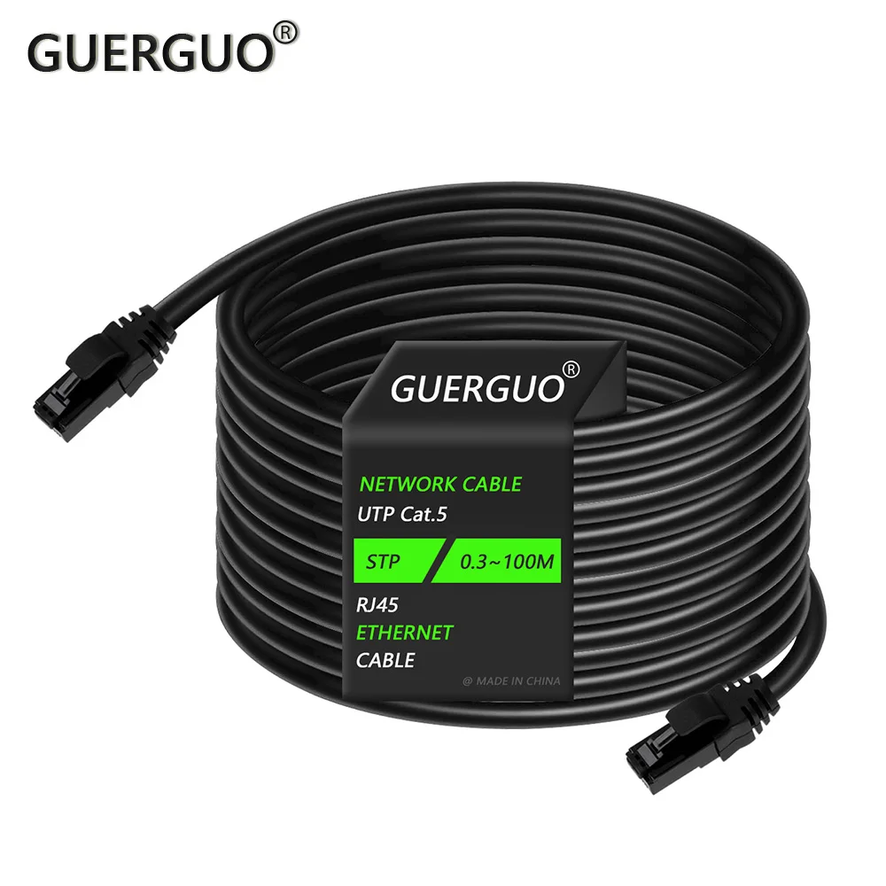 Cavo Di Rete Ethernet Cat5 Cat6 Cavo Lan Patch Stp/Utp Rj45 Per Sistema Di Telecamere Ip Poe Computer Ps Pc Modem Router 0.3-5M