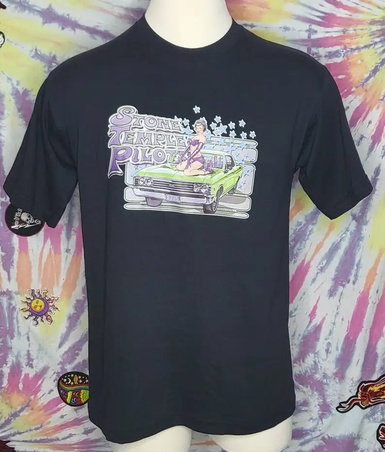 Rare Vintage Stp Stone Temple Pilots Large Concert Tour T-Shirt Winterland 2000