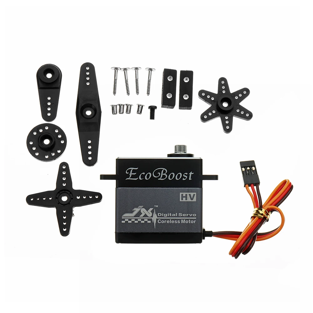 Jx Servo Cls6322Hv Metal Gear Digital Ecoboost Coreless Motor Servo 21Kg Large Torque All Metal Shell Per Rc Helicopter Robot