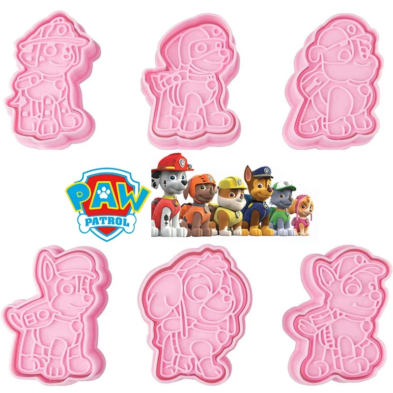 Paw Patrol Chase Skye Candy Mold, Cake Mold Baking Stampo In Silicone Per Cioccolato, Piccoli Stampi Per Caramelle Stampi In Argilla Polimerica, Stamp