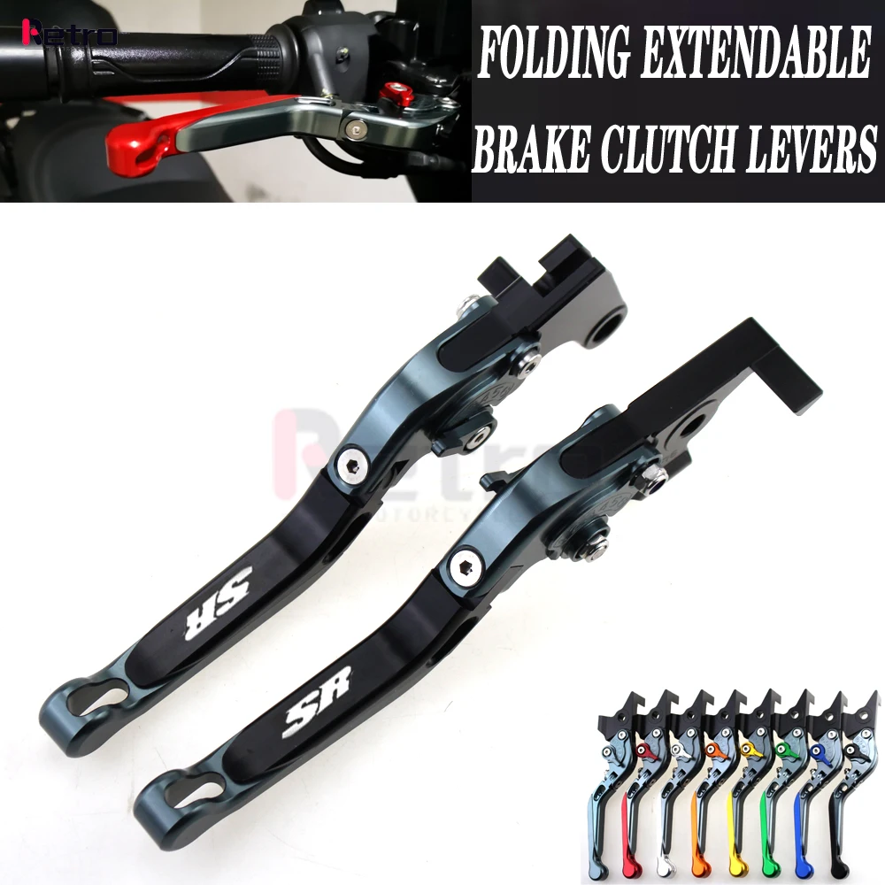 Per Aprilia Sr 50 Carb 2014 Sr50 Leve Freno Anteriori Posteriori Estensibili Pieghevoli Per Moto