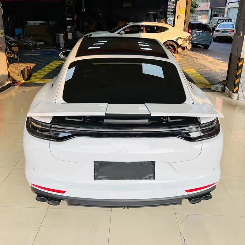 Per Porsche Panamera 971 2017-2021 Ascensore Spoiler Posteriore Elettrico A Tre Stadi Prezzo Originale Di Turbocompresso