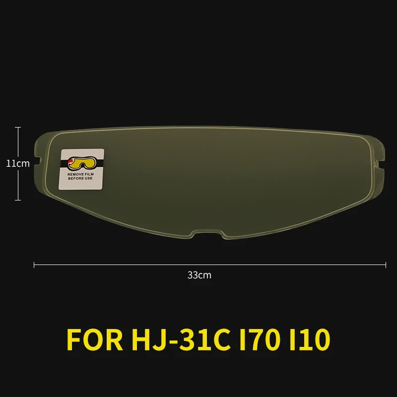Hj31 Casco Pellicola Antiappannamento Per Hjc I70 I10 Visiera Integrale Accessori Per Casco Moto Casco Lens Anti Fog Sticker