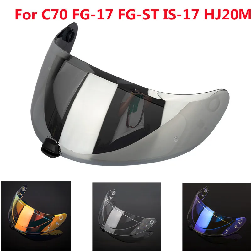 Hj-20M Visiera Casco Per Hjc C70 Fg-17 Fg-St Is-17 Hj20M Accessori Integrale Moto Casco