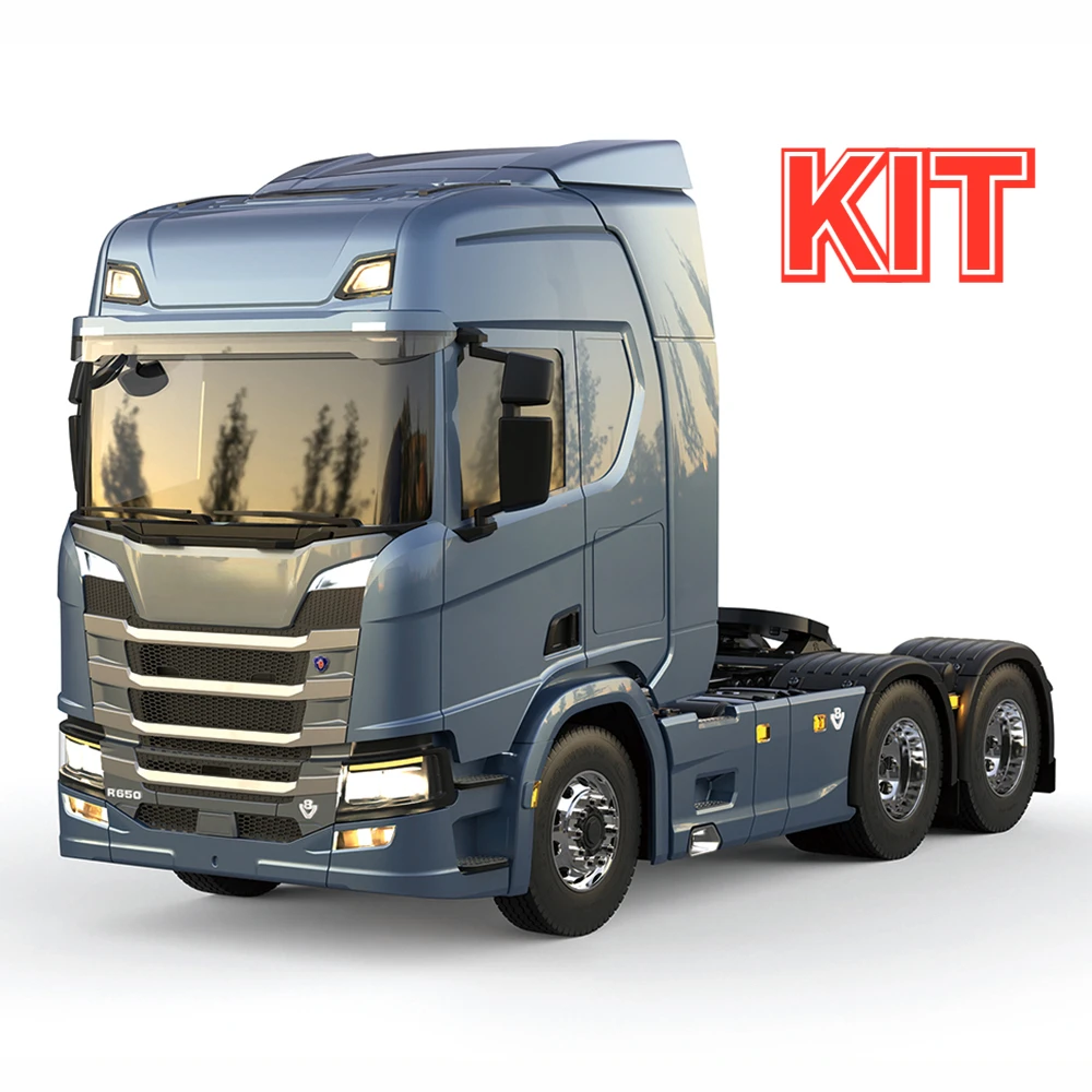 Tamiya Tractor 1/32 Rc Trailer Truck Modello R650 Oh32T01 Kit Versione Telecomando Modello Di Auto Giocattolo