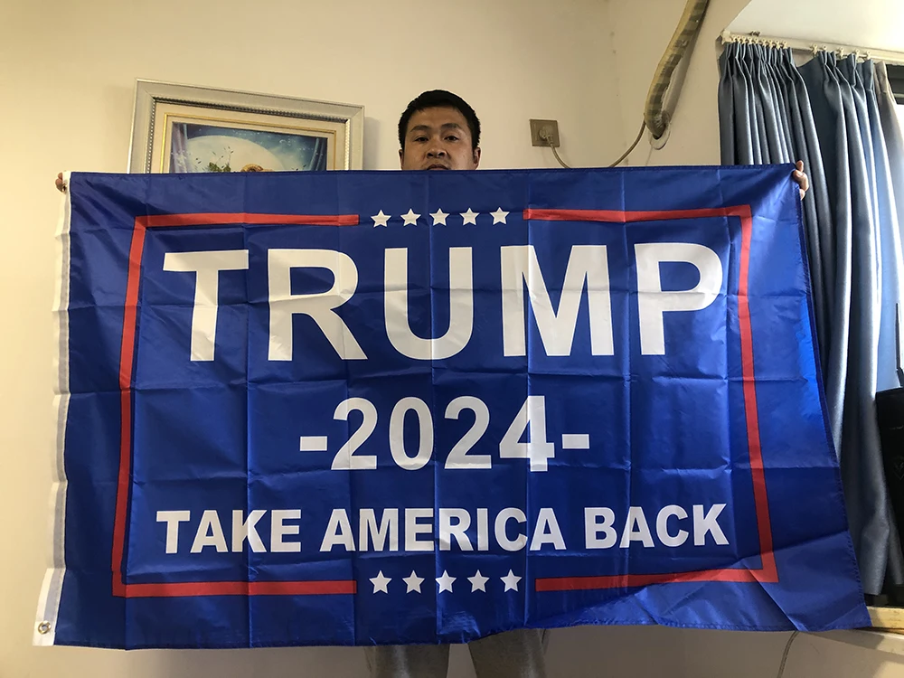 Sky Flag Trump 2024 Flag 90X150Cm Donald Trump Flag Keep America Great Donald For President Usa, Take America Back Trump Flag