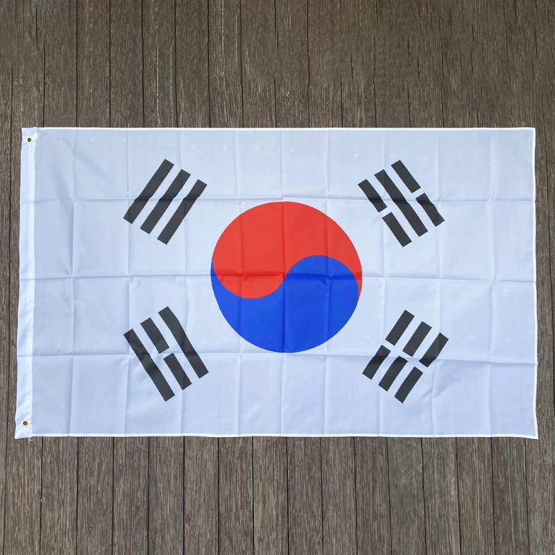 Xvggdg 90*150Cm Bandiera Della Corea Del Sud Bandiera In Poliestere Per La Decorazione Domestica Del Festival