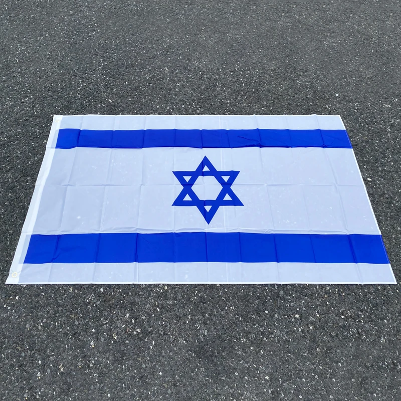 Bandiera Aerlxemrbrae Israel 3*5 Piedi. Bandiera In Poliestere. 90*150Cm Isreal Banner