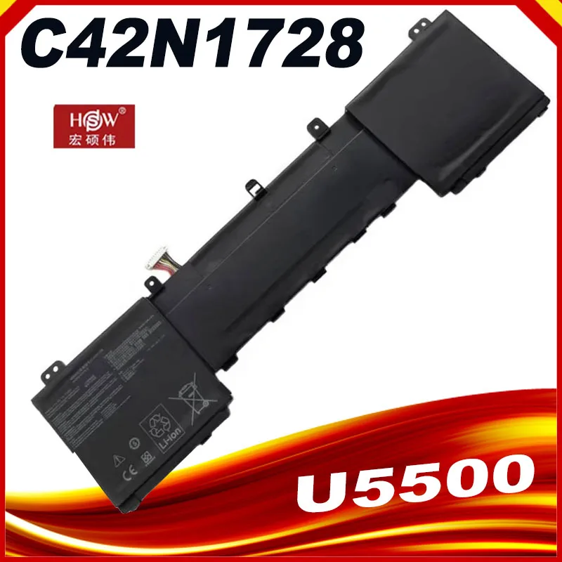 Batteria Per Laptop C42N1728 Per Asus Zenbook Pro 15 Ux550Ge Ux550Gex Ux550Gd Ux550Gdx Ux580G Ux580Gd Ux580Gdx Ux580Ge 71Wh