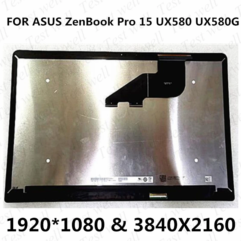 Per Asus Zenbook Pro 15 Ux580 Ux580G Notebook Touch Display Lcd È Stato Testato B156Zan03.1N156Hce-En1