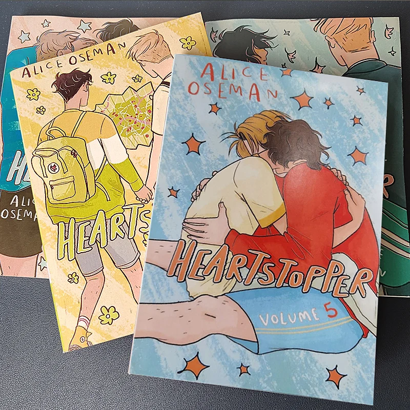 Heartstopper Series Volume 5/4/3/2 Libro Inglese Da Leggere Di Alice Oseman Heartstopper Libri Spreen Libri 1 Pz Selezionabile