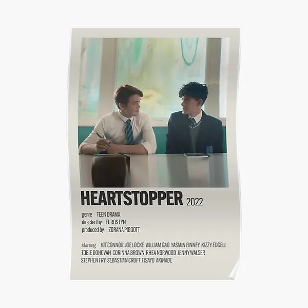 Heartstopper Television Show Alternativo Poster Art Murale Wall Modern Print Picture Decoration Painting Funny Vintage No Frame