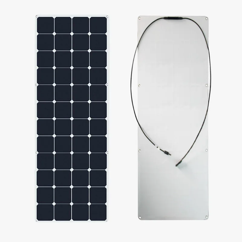 Sunpower Solar Cell Etfe Pannello Flessibile Caricatore Solare 150W Per Camper, Barca