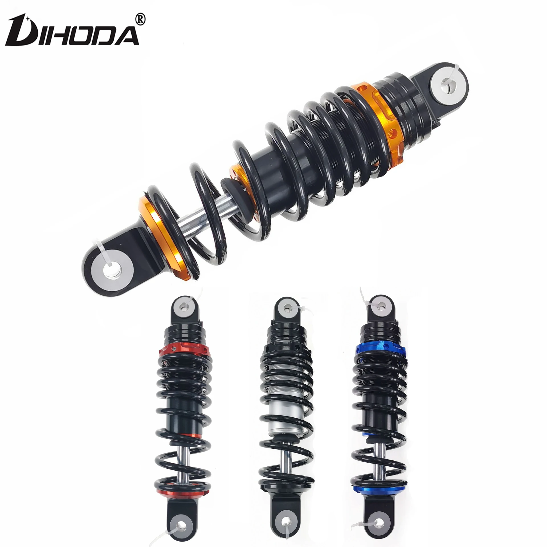 240Mm Moto Scooter Regolare Molla Ammortizzatore Posteriore Per Yamaha Honda Moto Elettrica Vitello U1 U +