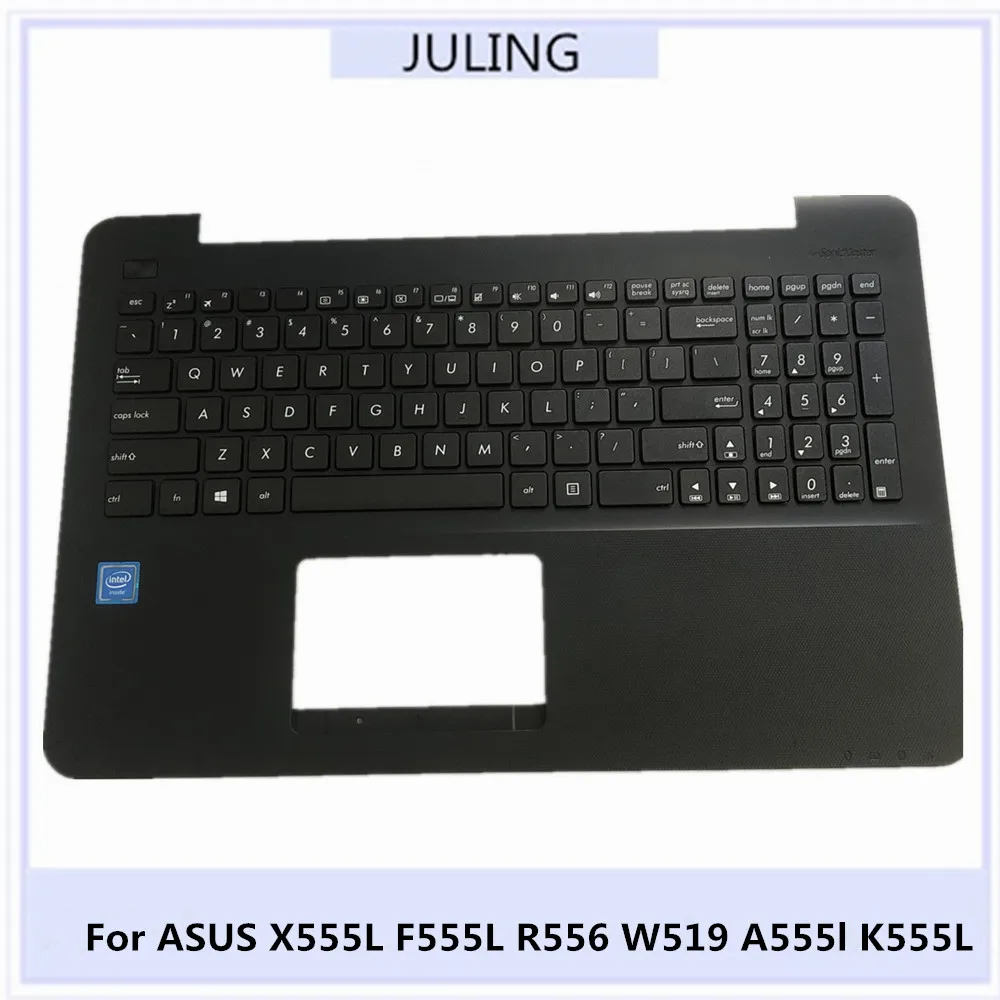 95% Nuova Custodia Superiore Per Poggiapolsi Per Laptop Originale Con Tastiera Americana Senza Retroilluminazione Per Asus X555L F555L R556 W519 A555L
