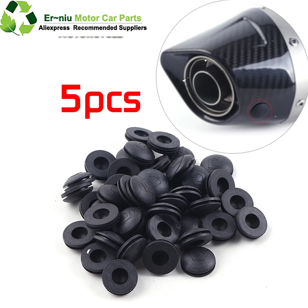 5Pcs Silenziatore Di Scarico Moto Universale Db Killer Db-Killer Cap Per Leovince Su Due Scarico Brother Spedizione Gratuita