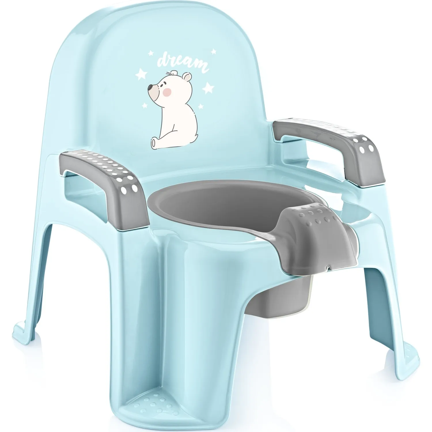 Vasino Mischievous Vasino Blu Blu-Rosa-Bianco Vasino Per Vasino Da Addestramento Per Wc Giocattoli In Plastica Resistente Con Inter Rimovibile