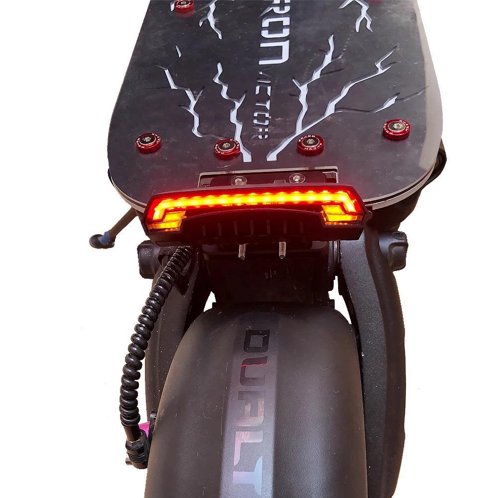 Luce Freno Telecomando Senza Fili Tornitura Piastra Adattatore Luce Laser Set Per Dualtron Victor Spider Thunder Eagle
