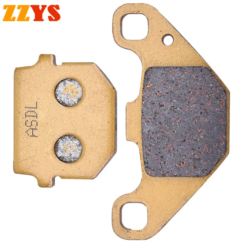Front Brake Pads Disc Tablets For Peugeot Metropolis 400 Rx-R Allure 3 Wheel Model Nissin Caliper-Parking Brake 2017 2018 400Cc