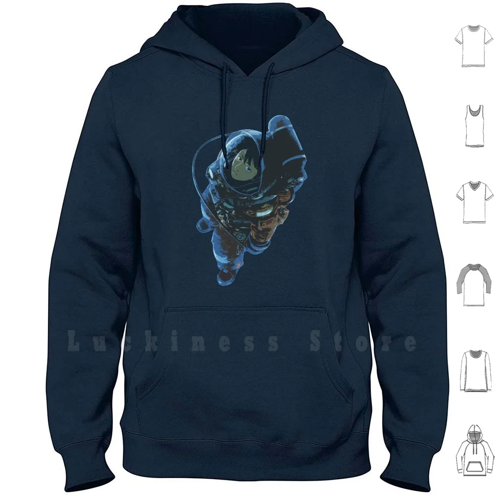 Felpe Con Cappuccio Planetes Manica Lunga Planetes Planetes Manga Planetes Anime Anime Manga Makoto Yukimura Makoto Yukimura Space