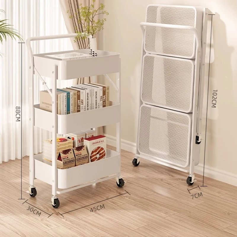 Rolling Equipment Lash Salon Trolley Beauty Parrucchiere Ruote Salon Trolley Utility Carrinho Auxiliar Salon Furniture Rr50St