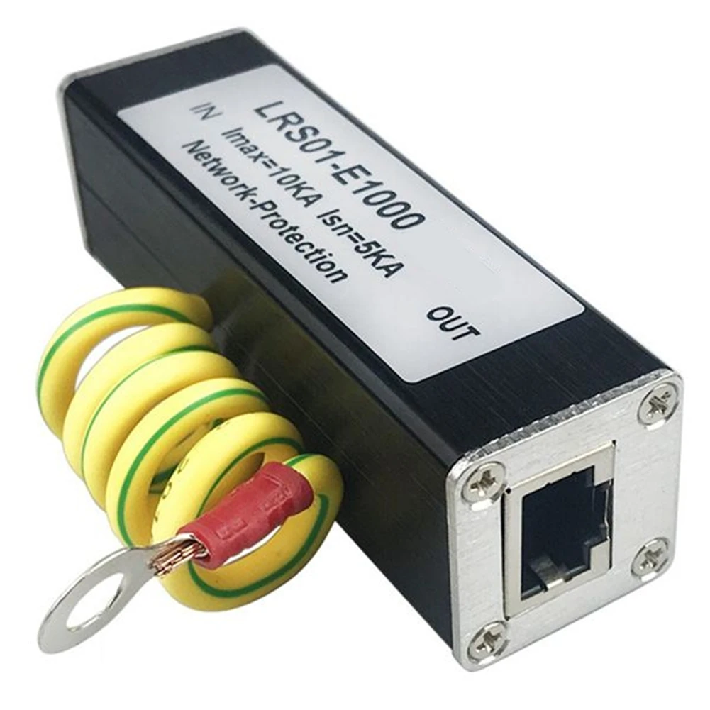 Poe 1000M Network Protector Poe 1000M Monitor Camera Surge Protector Rj45 Gigabit Ethernet Dispositivo Di Protezione Scaricatore