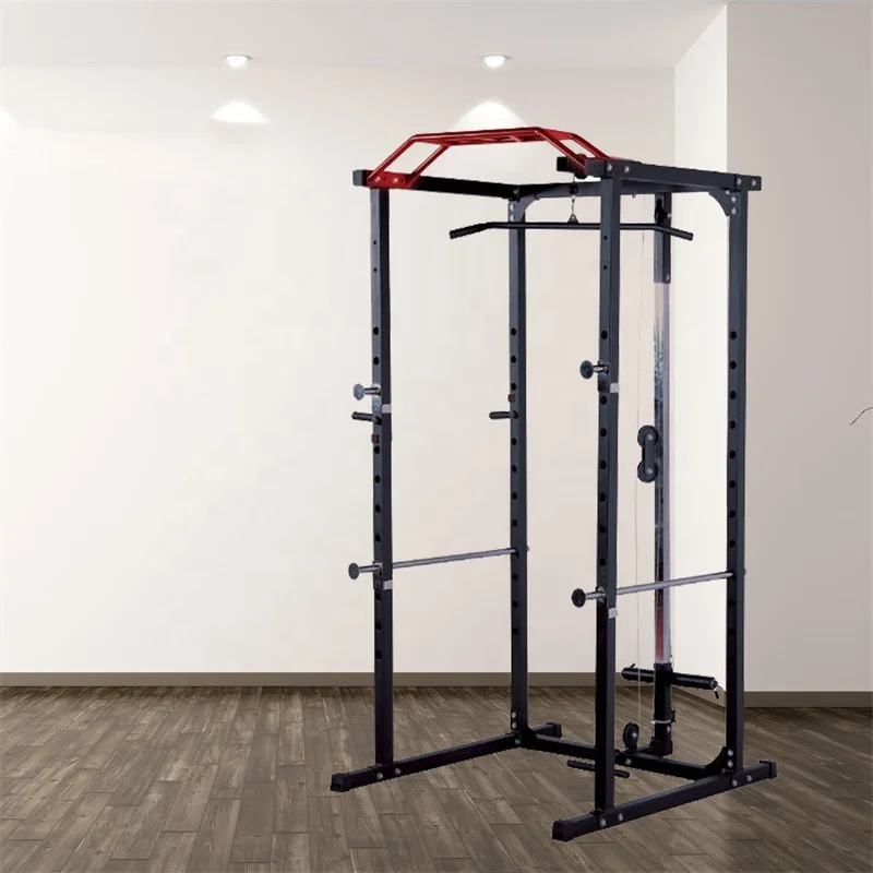 Multifunzione Commerical Gym Rack Equipment Lat Cage Multi Station Stazione Fitness Power Rack